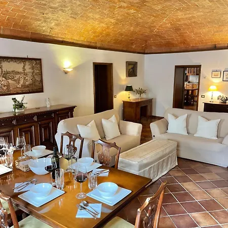 Appartamento Tuscan With Balcony & Vaulted Ceilings Serre Di Rapolano